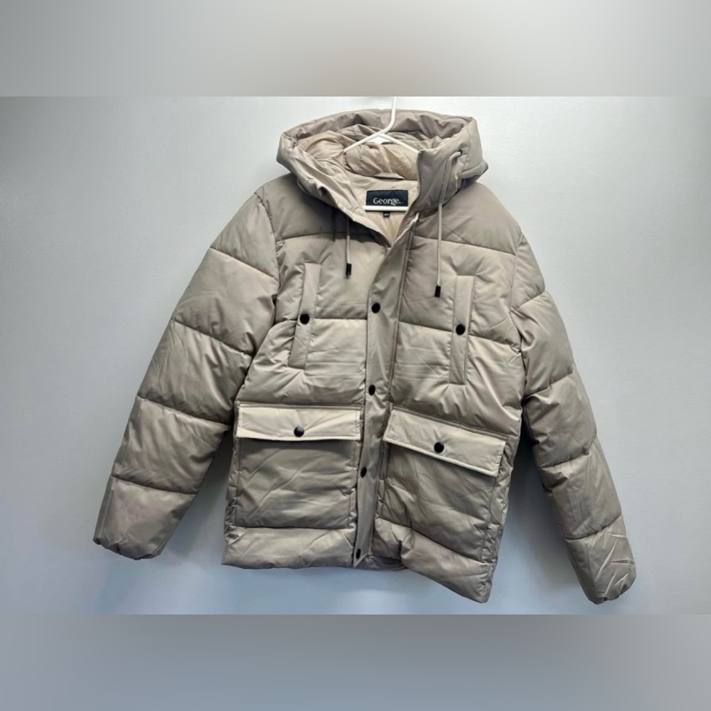 New George Men's Puffer Jacket - Picture 5 of 7